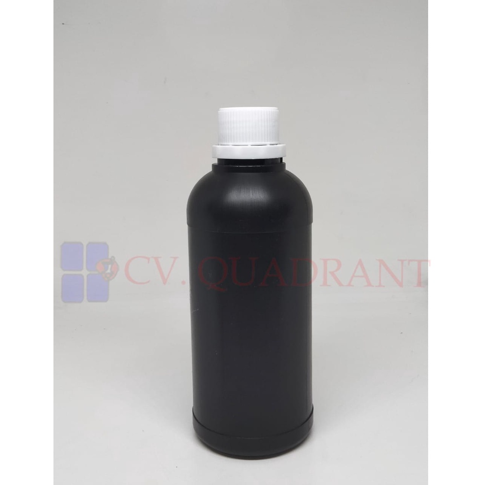 Botol HDPE 500ml Hitam / Botol Labor Plastik