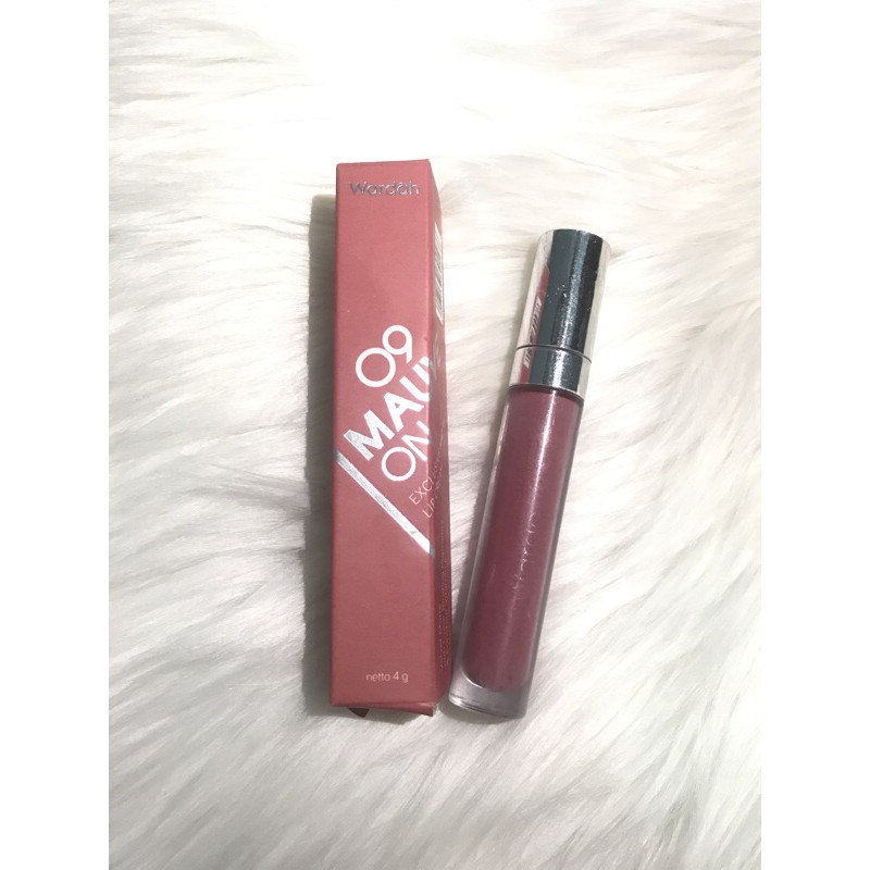 lipcream wardah mauve on 09 preloved