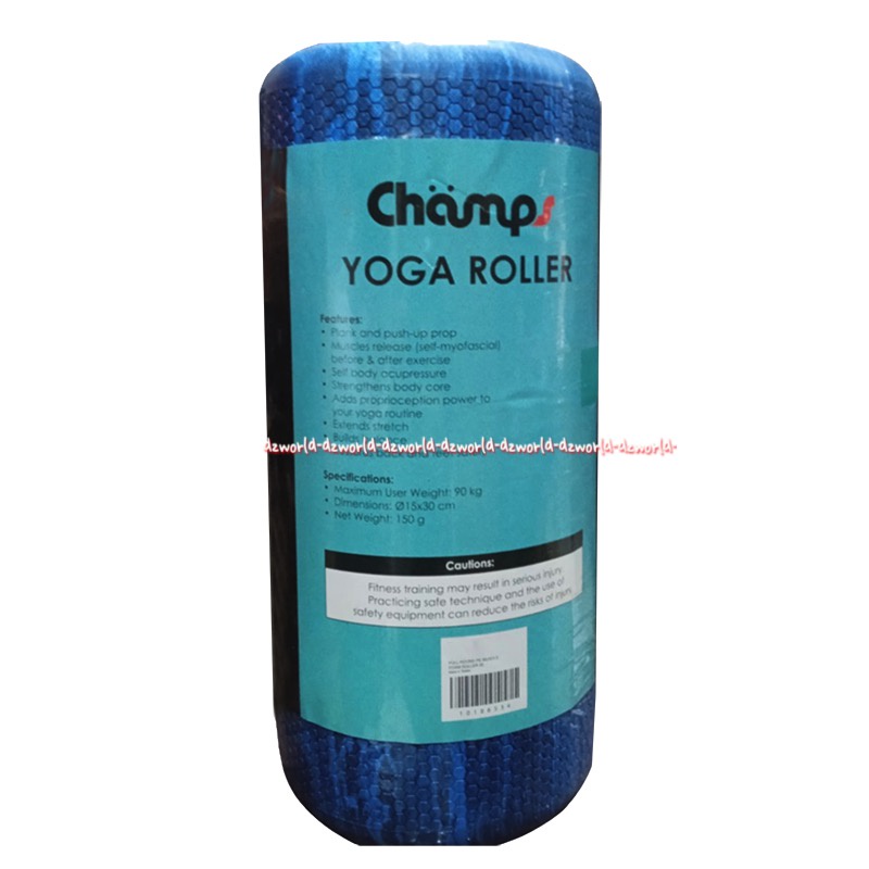 Champs Yoga Roller Alat Bantu Yoga Plank And Push Prap 30cm Cham Champ Busa Bantu Latihan Yoga Rileks