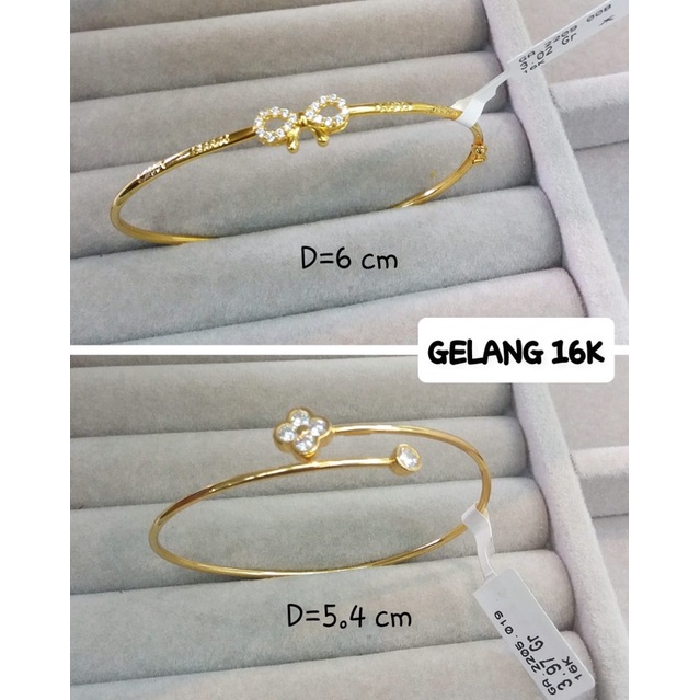 Gelang infinity kadar 700/16karat fashion