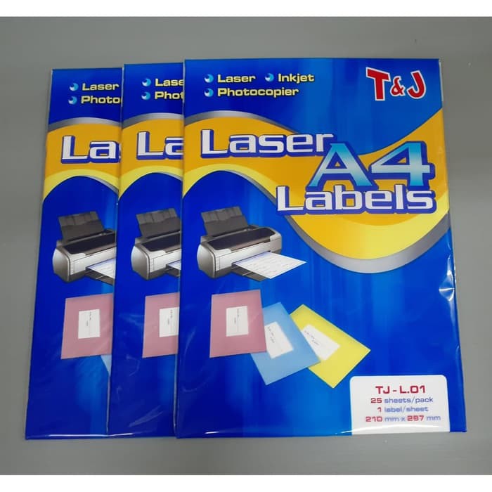 

LASER LABEL TOM & JERRY TJ-L01 A4 25 LEMBAR | LABEL STICKER | ATK