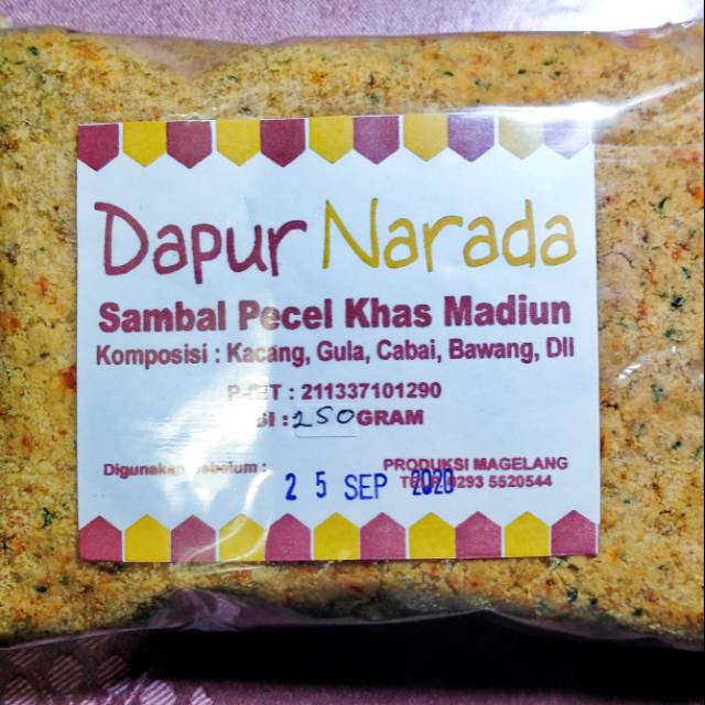 

Sambel pecel krambel dapur narada