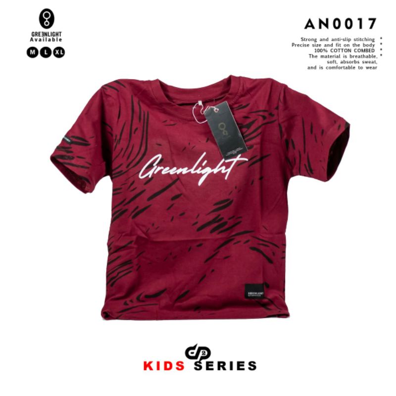 KAOS 3SECOND GREENLIGHT ANAK
