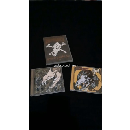 Paket CD DVD Seringai Signing Personil