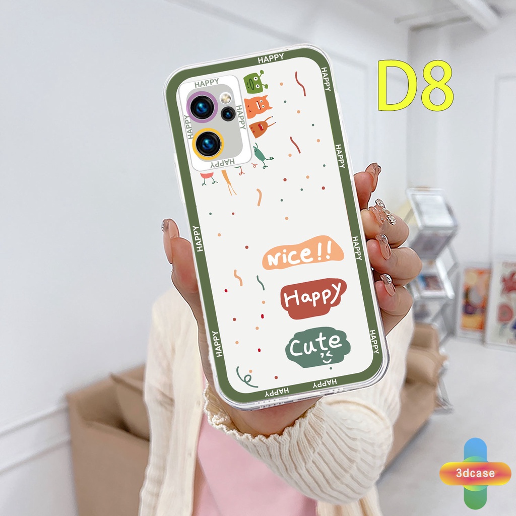 Casing OPPO A54 A5S A57 A3S A15 A76 A96 A16 A95 A55 A7 A5 A9 A31 A53 A33 2020 A12 A1K A16E A16K A54S Reno 7 5 4 6 8 5F 5K 4F 4 5 06 Lite A74 A15S A52 A11K A92 A35 A11 A93 A32 A72 A94 A53S F19 F17 21 PRO A16S A77 A57S A57E Monster Transparent Phone Case