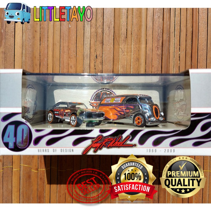 HOTWHEELS LARRY WOOD 40th DESIGN 67 CHEVY CAMARO DECO DELIVERY PREMIUM JAPAN CONVENTION