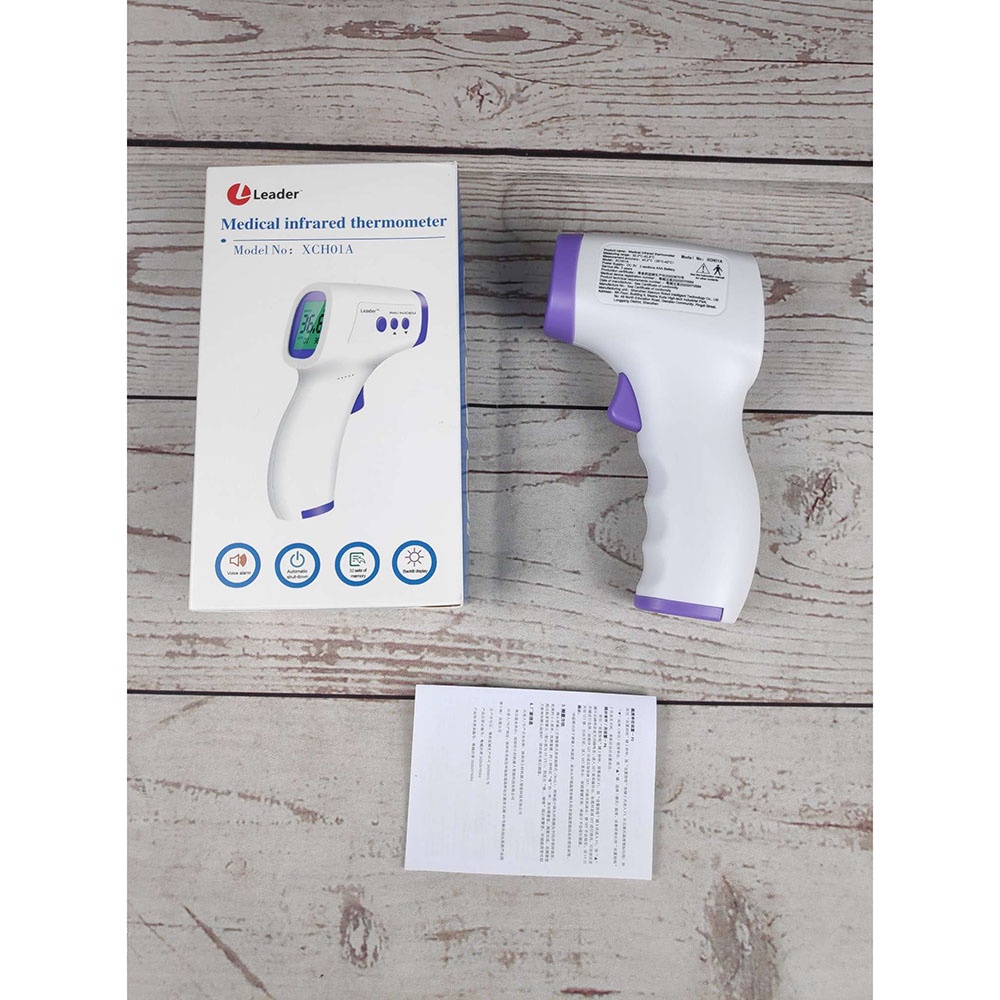 CATAL Thermogun Thermometer Tembak Infrared Non Contact - UX-A-03 - Purple - 7RHXH1PP