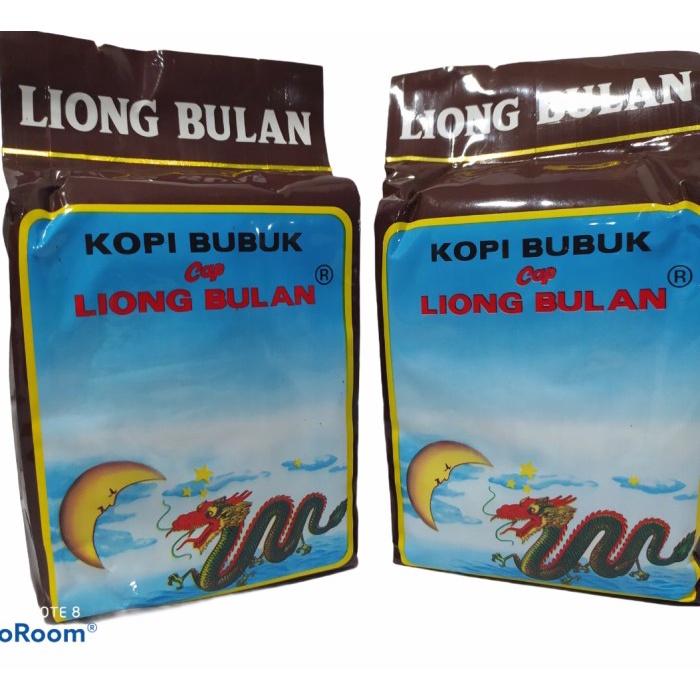 

ge01fgf Kopi Liong Bulan Super 200Gr - Kopi Bubuk Tanpa Gula (Isi 2 Pcs) Ds20X11