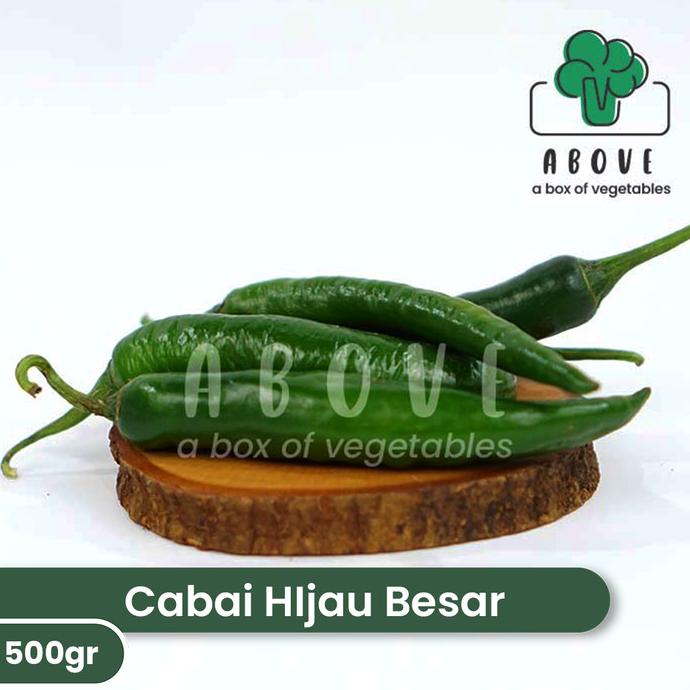 

Cabai/Cabe Hijau Besar (500gr) - Sayur ABOVE