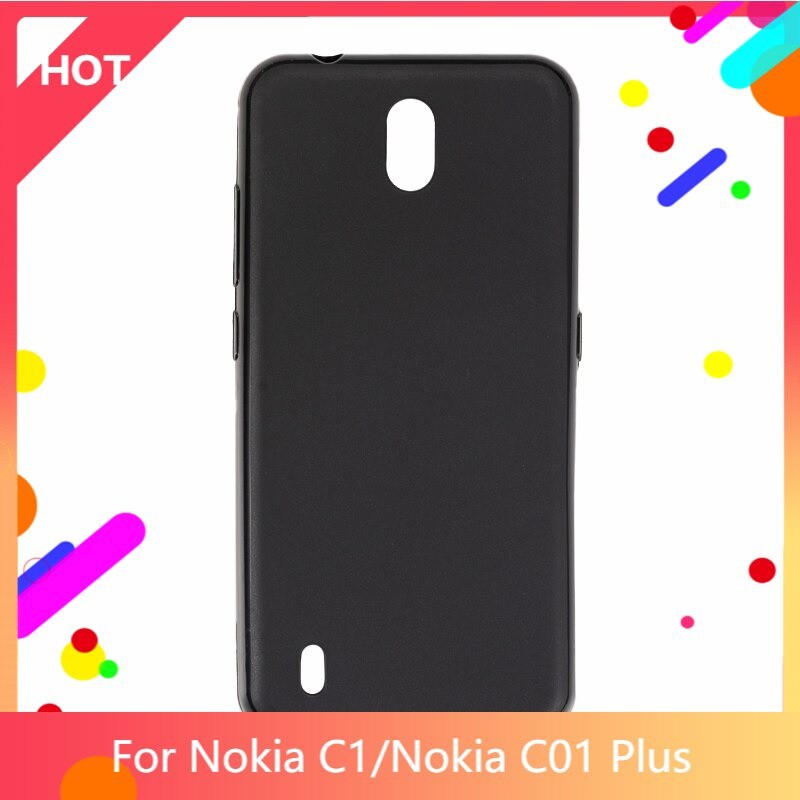 Case Nokia C1 Softcase Nokia C1 Shockproof Slimmatte Original With Camera Protection