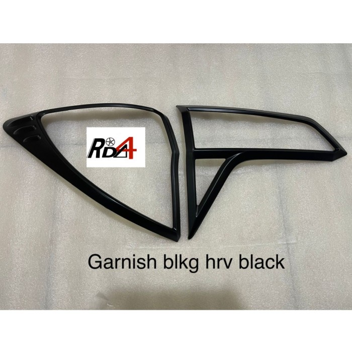 Garnish Lampu Belakang Hrv 2016 2020 Hitam