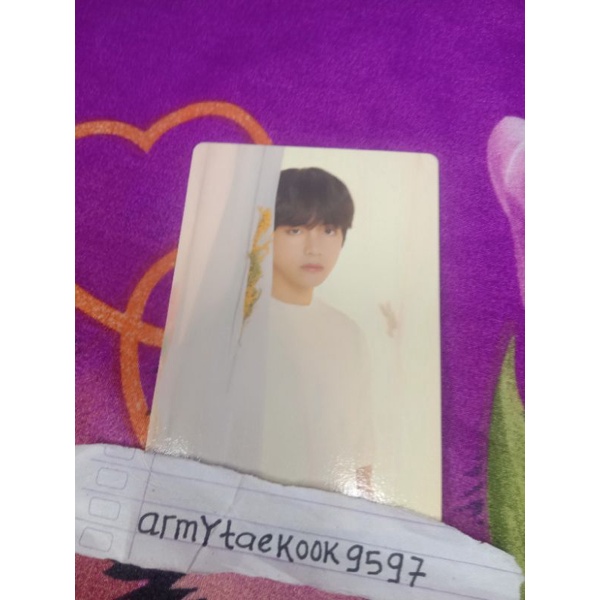 PHOTOCARD OFFICIAL LYS UNIT MPC BTS TAEHYUNG & JUNGKOOK