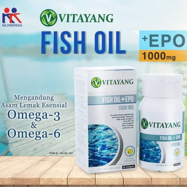 Vitayang Fish Oil Epo 1000mg Kk Indonesia Indonesia