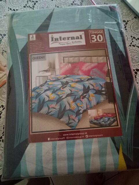 Sprei Internal Uk 180x200 Dan 160x200 Tinggi 25