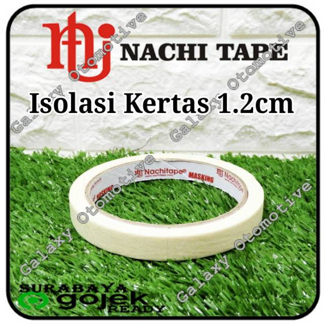 

Isolasi Kertas Nachi 1.2cm - 2.4cm - 4.8cm