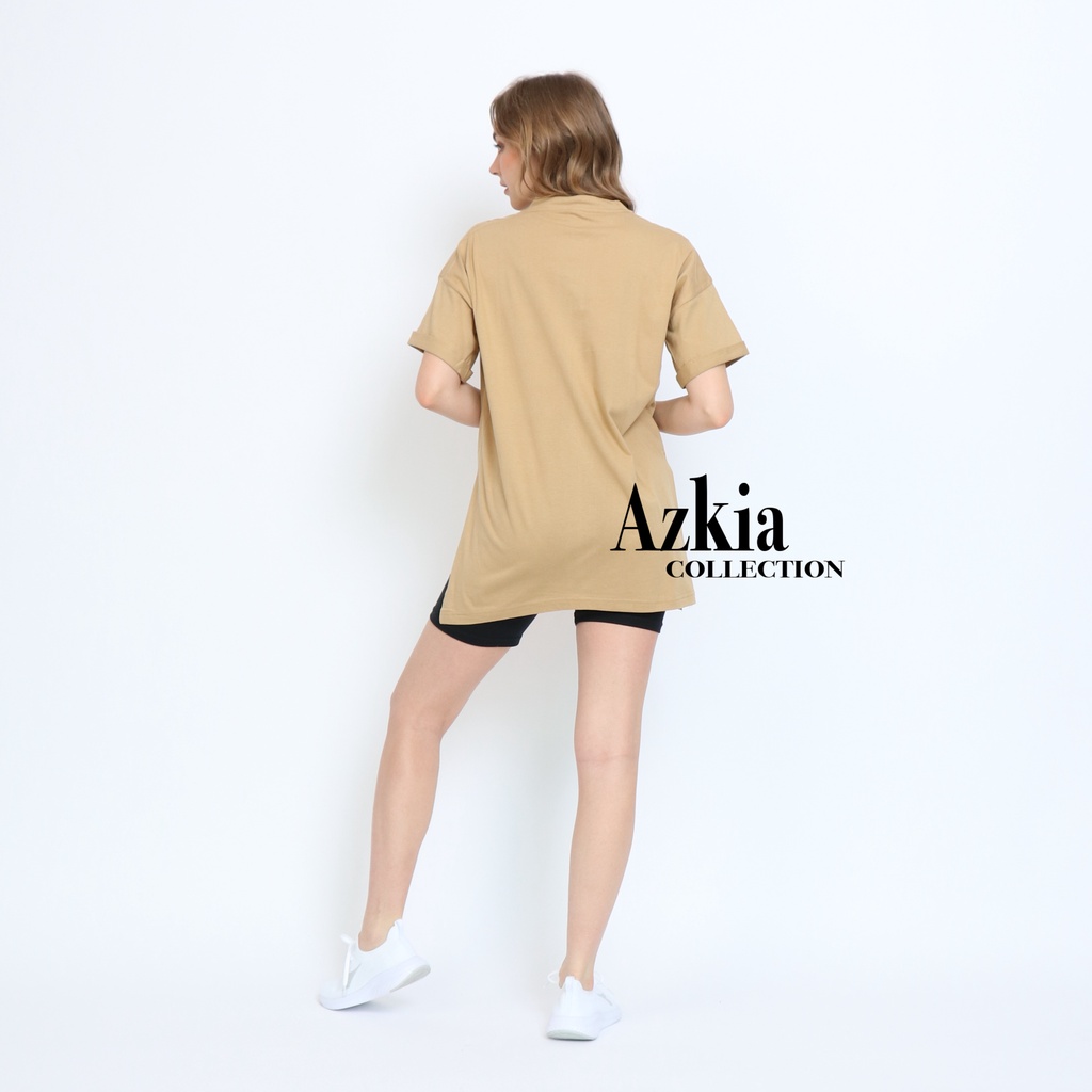 Kaos Oversize polos wanita