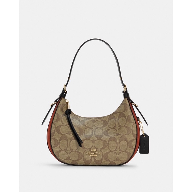 Coach Kleo Signature Hobo Khaki (C6809)