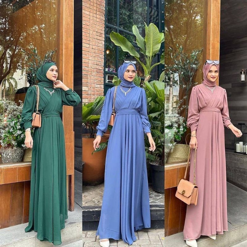 (READY STOCK) GAUDY MAXY GAMIS CERUTY BABYDOLL