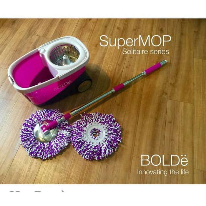 ALAT PEL SUPERMOP BOLDE TYPE SOLITAIRE NEW TECHNOLOGY (LEBIH RINGAN)