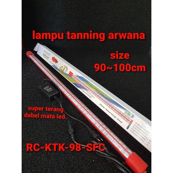 LAMPU LED TANNING ARWANA 4D KONTES QUALITY RECENT 98 SCF