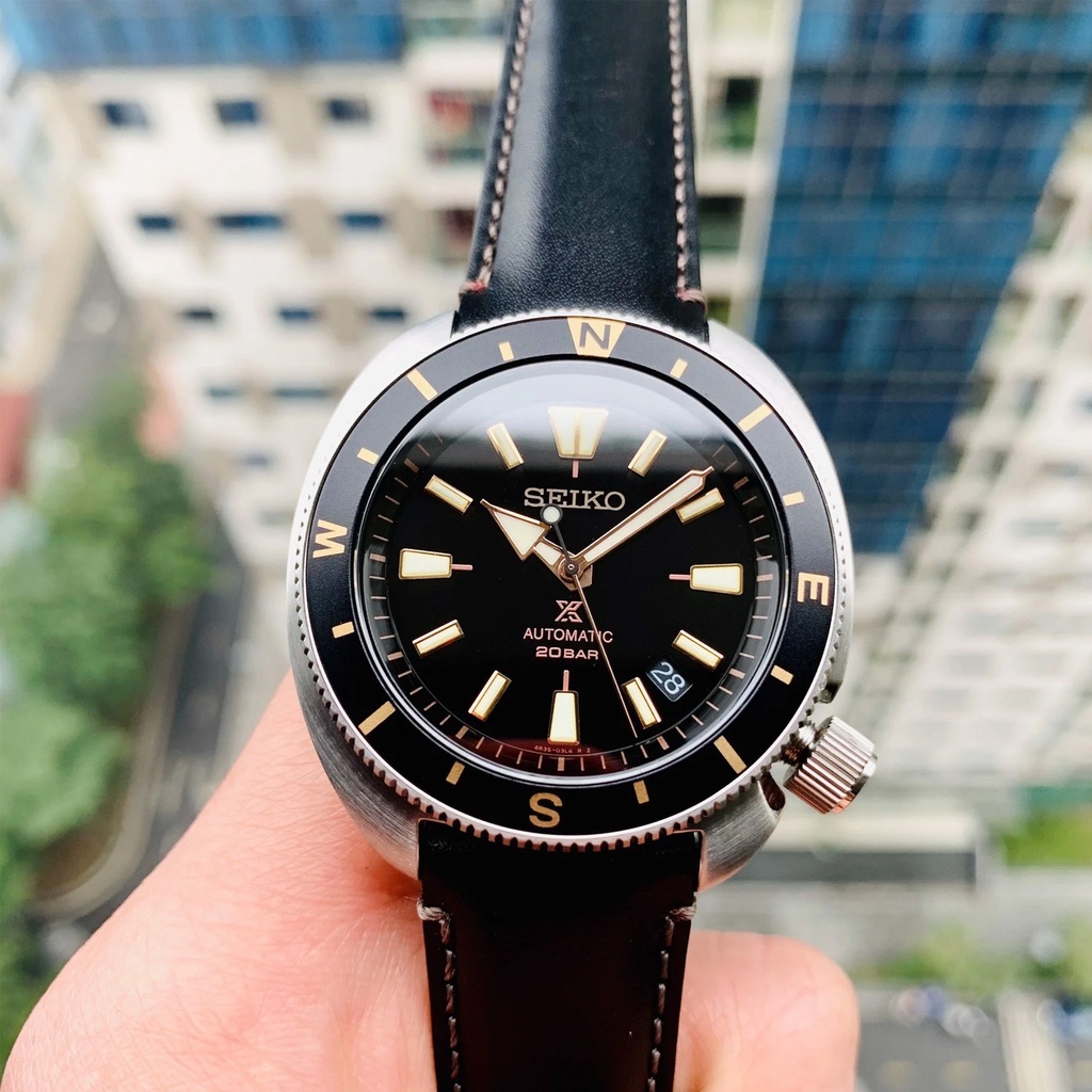 Seiko Prospex SRPG17K1 Tortoise Sapphire Black - Jam Tangan Pria SRPG17