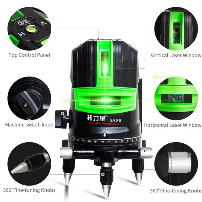 >*>*>*>*] laser level rotary 360 derajat vertikal horizontal cross line