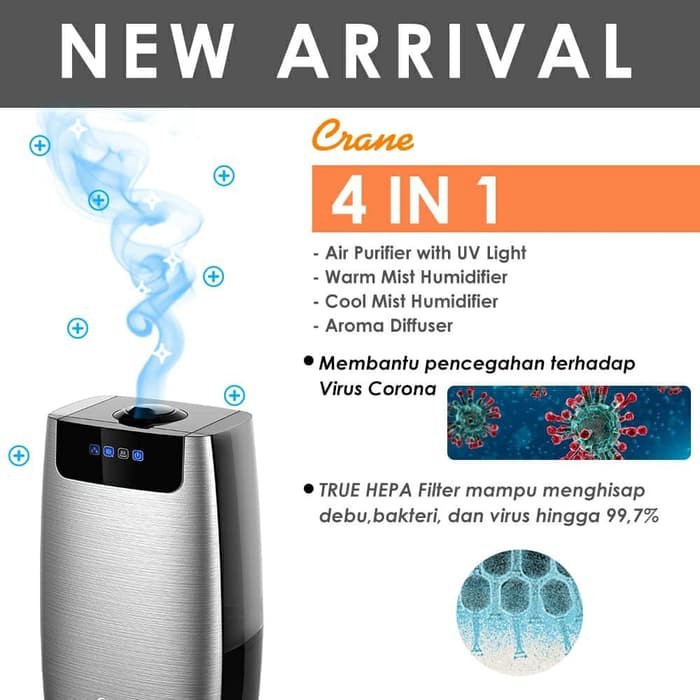 Crane 4in1 Bundling with Crane Personal Humidifer