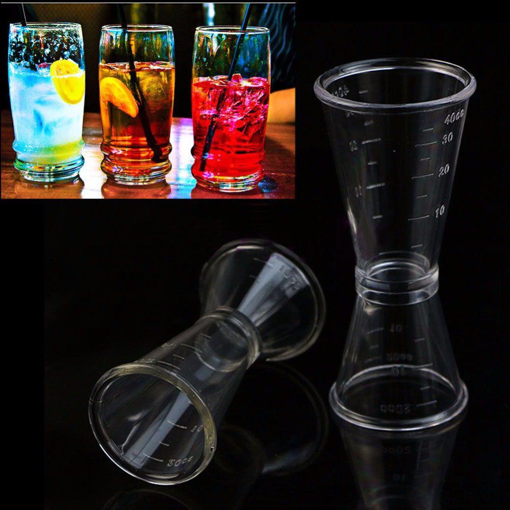 Populer Measure Cup Anggur Single Drink PVC Double Shot