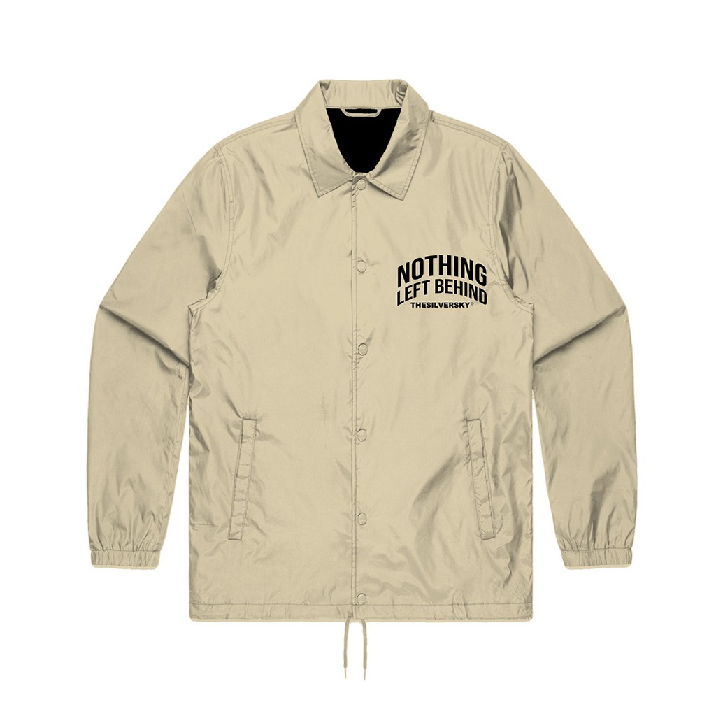 Thesilversky Cream Nothing Left Behind Coach Japan Jacket