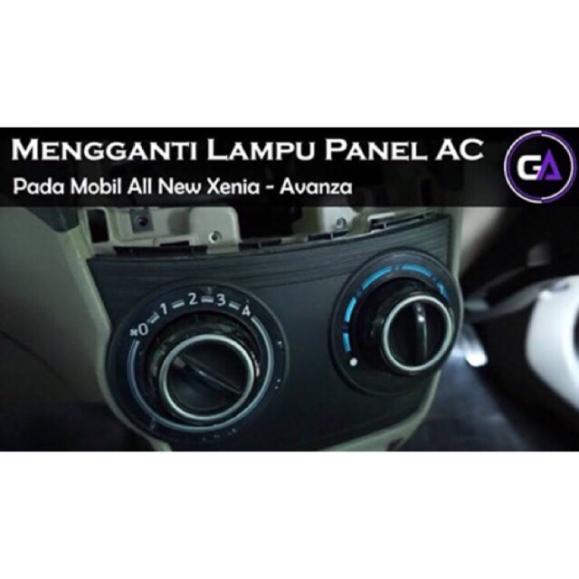 Lampu panel ac avanza xenia terios rush jazz city livina aerio
