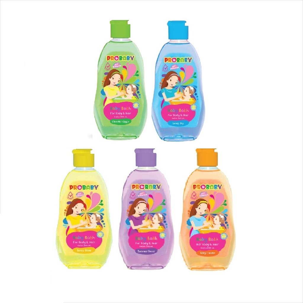 PROBABY Baby Bath Hair Body 200 ml Sabun Mandi Bayi 2in1 Body dan Hair Pro Baby Bath