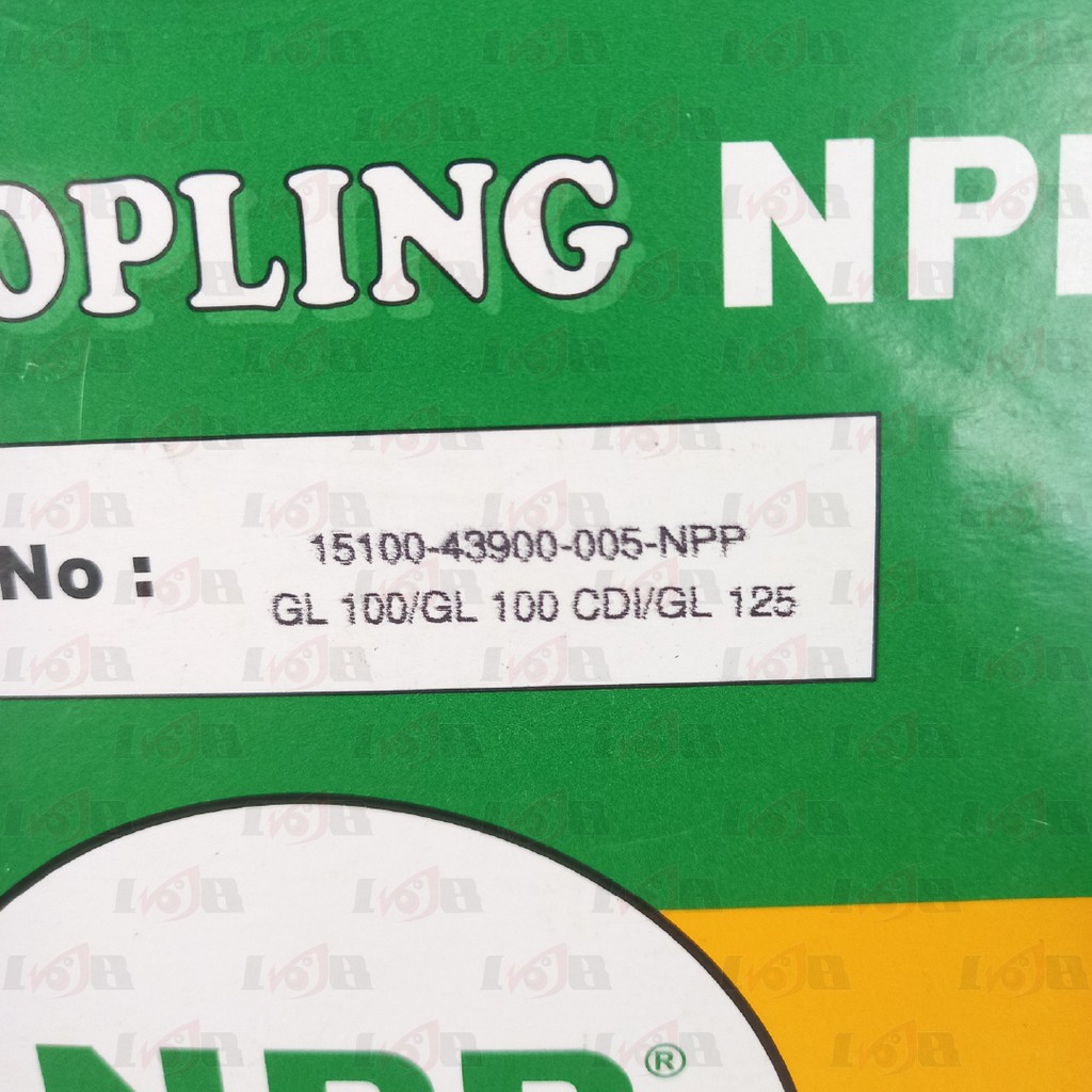 NPP Kampas Plat Kopling GL 100 GL100 CDI GL125 Clutch 5 Lembar
