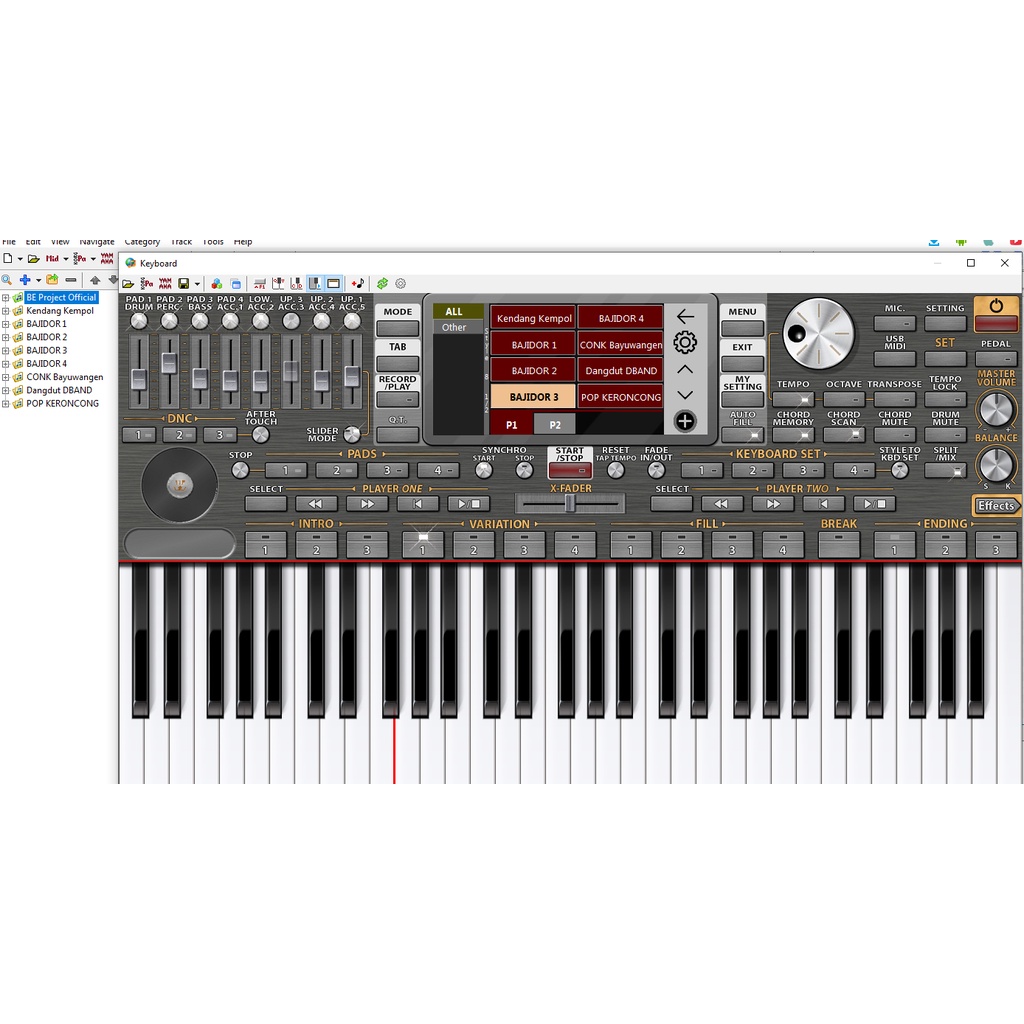 SET ORG RAMPAK BAJIDOR, KENDANG KEMPOL, POP BANYUWANGI, DUT DBAND, POP KERONCONG MODERN PREMIUM ORG 