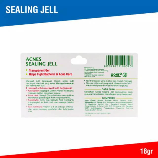 [ GROSIR ] Acnes Sealing Jell 18 gr