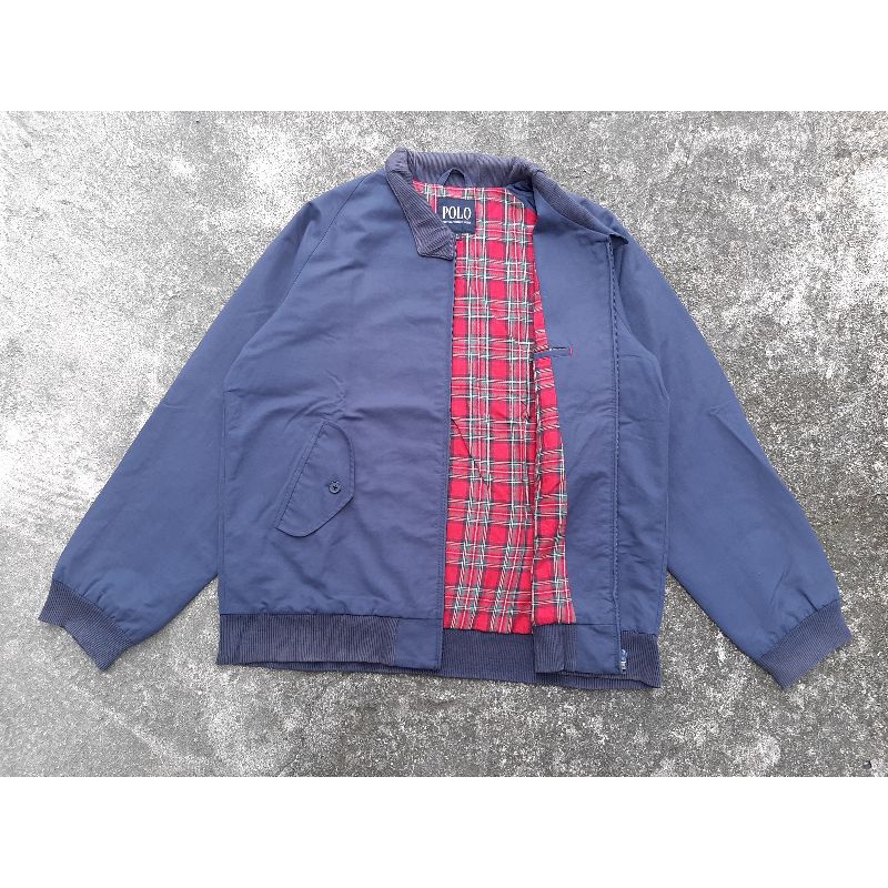 jaket harington polo