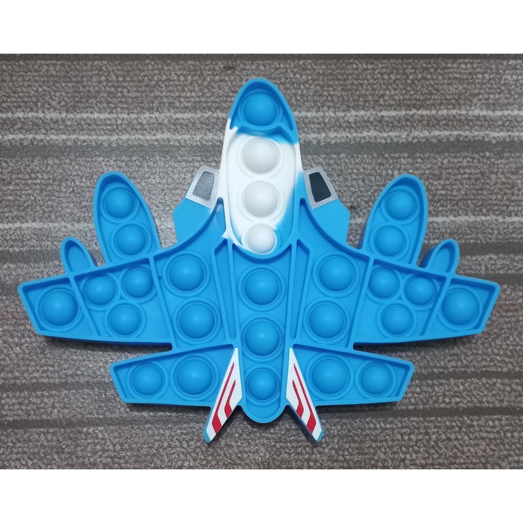 Pop It Jumbo FIDGET TOY Mainan Anak Karakter BTS Rainbow Ukuran 20 cm-6