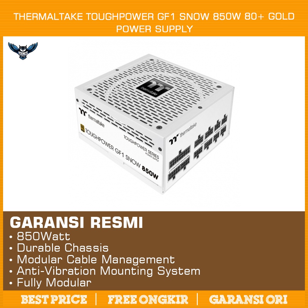 Thermaltake Toughpower GF1 SNOW 850W 80+ Gold Full Modular - PSU