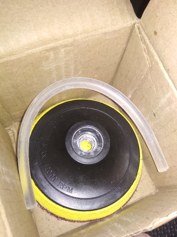 Hss Amplas Velcro Grit 60 Amplas Bulat Tempel Mesin Gerinda - Satuan