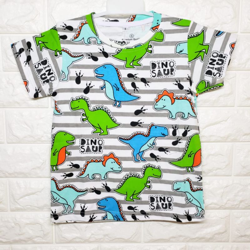 baju kaos anak / baju anak / baju kaos / baju kaos spiderman/baju squid game / baju dino