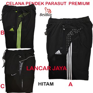 Jual Celana Sport Pendek Running Parasut Parasit Gym Jogging Cf