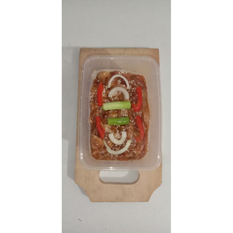 

Promo chicken/Ayam marinasi berat 500 gr