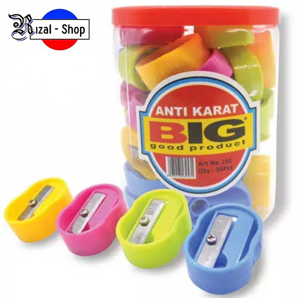 

Rautan Pensil BIG Oval 101 (ecer) Orotan / Serutan / Sharpener