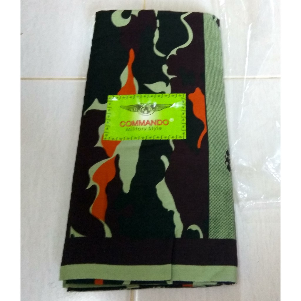 SARUNG SHOLAT LORENG - SARUNG LORENG COMMANDO - LORENG BRIMOB - SARUNG MURAH