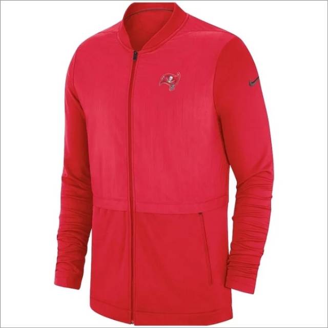 Jaket NFL sideline Buccaners hybrid by Nike Original