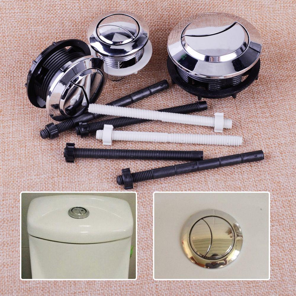 Tombol Tangki Air LILY Portable Commode Button Plastik Cistern Tutup Batang Dual Flush