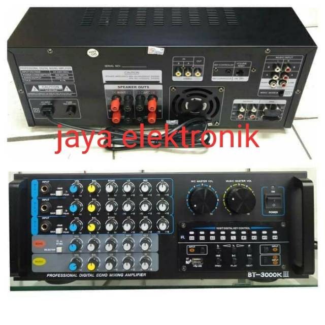 Power amplifier BT-3000K lll Bluetooth BT-3000 lll