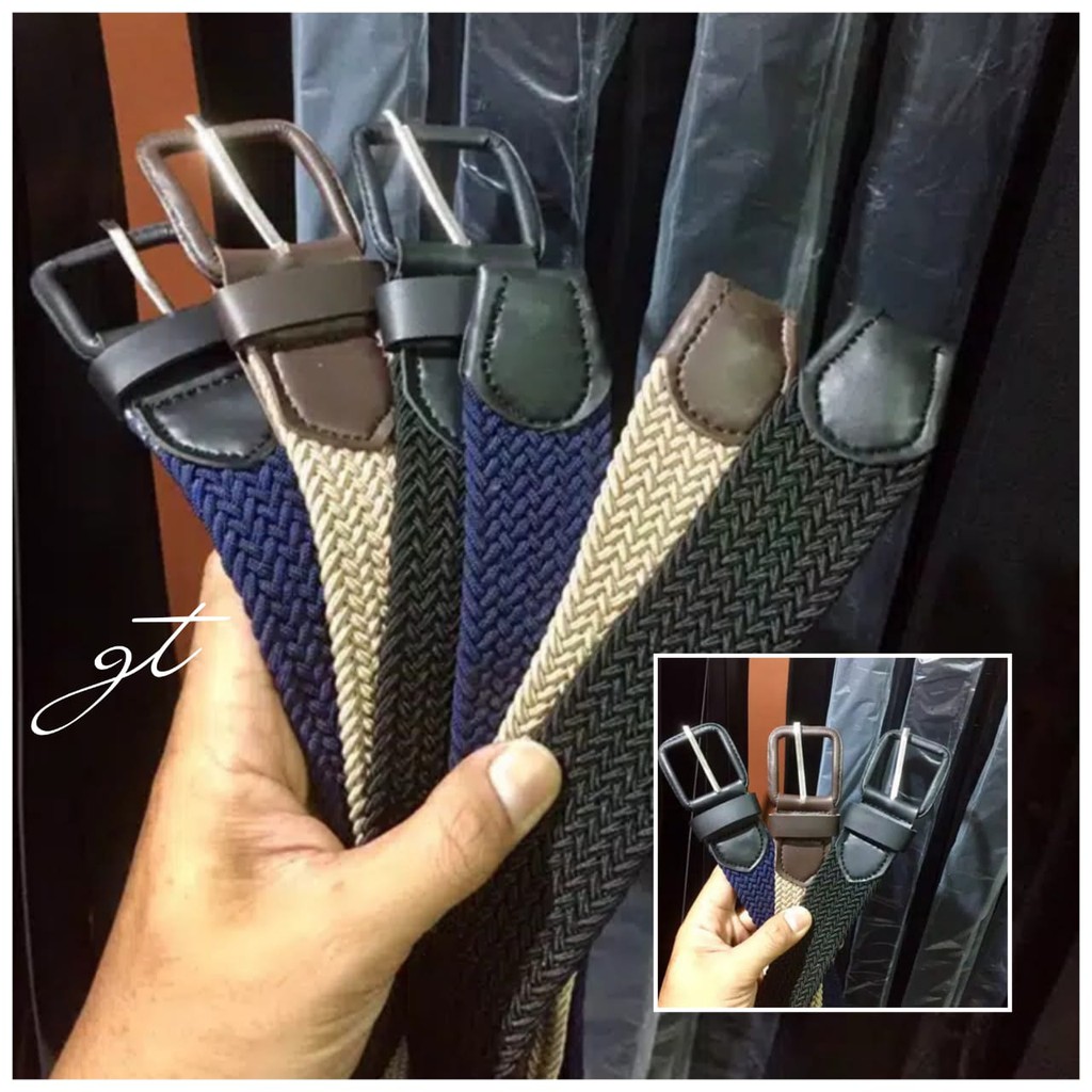 gesper pria / sabuk / gesper bahan yel karet / ikat pinggang pria
