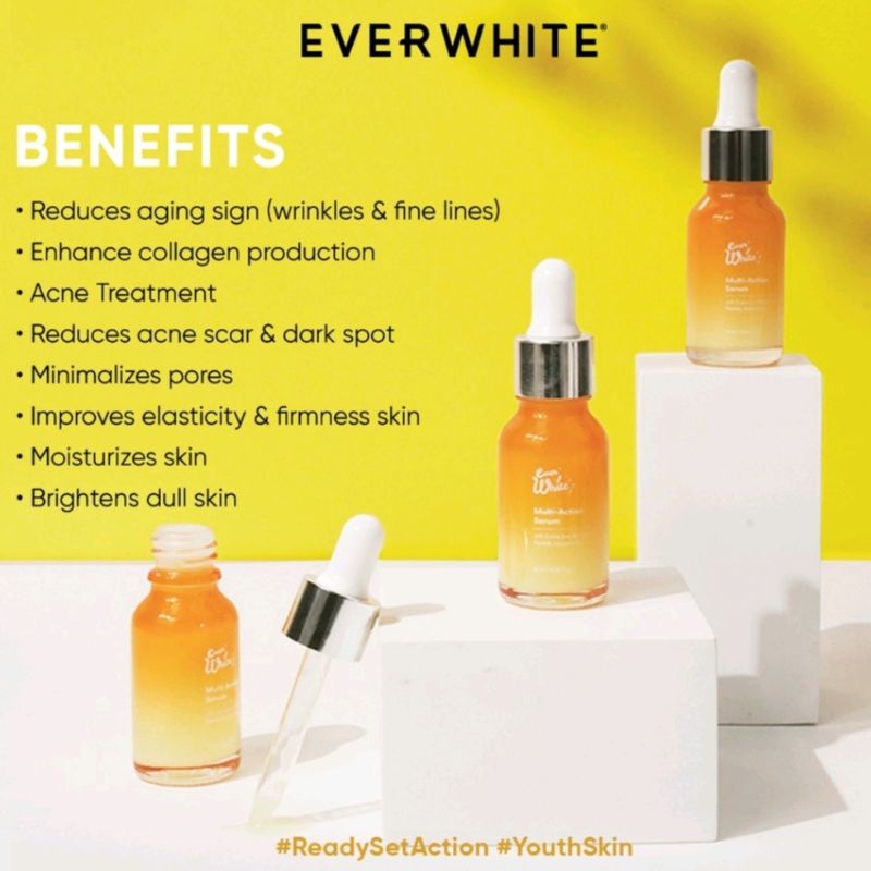 Everwhite Granactive Retinoid Multi-action 1 Serum Untuk Semua Masalah Kulit