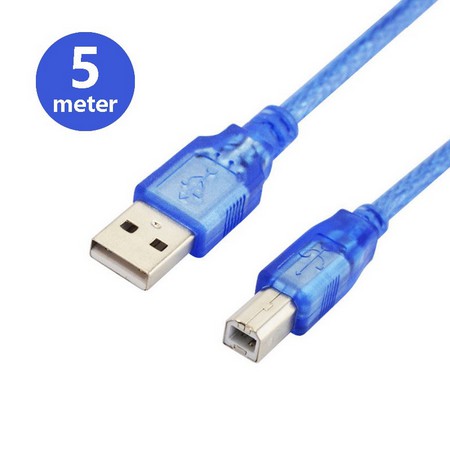 Kabel Printer usb 5 meter USB 2.0 Female Panjang High Quality