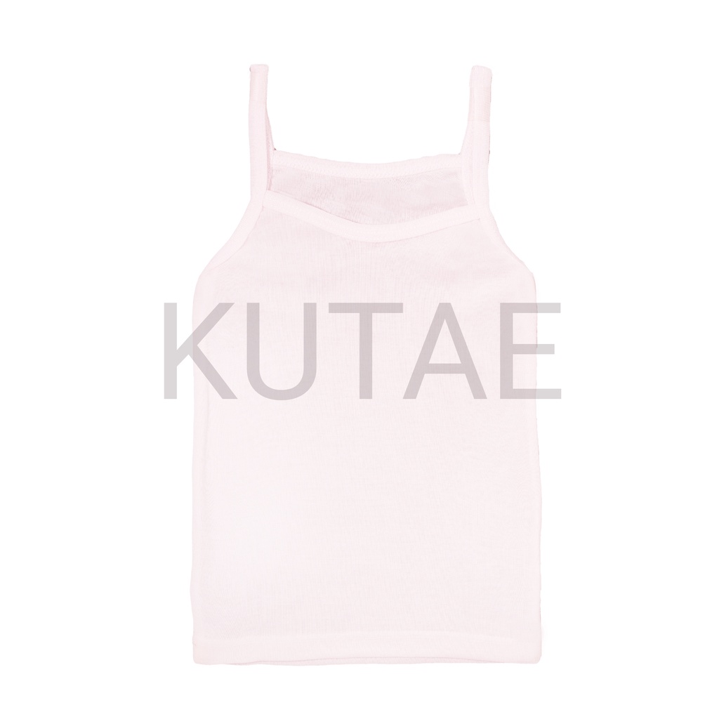 3 PCS TANKTOP / SINGLET ANAK BAYI KUTAE POLOS-5